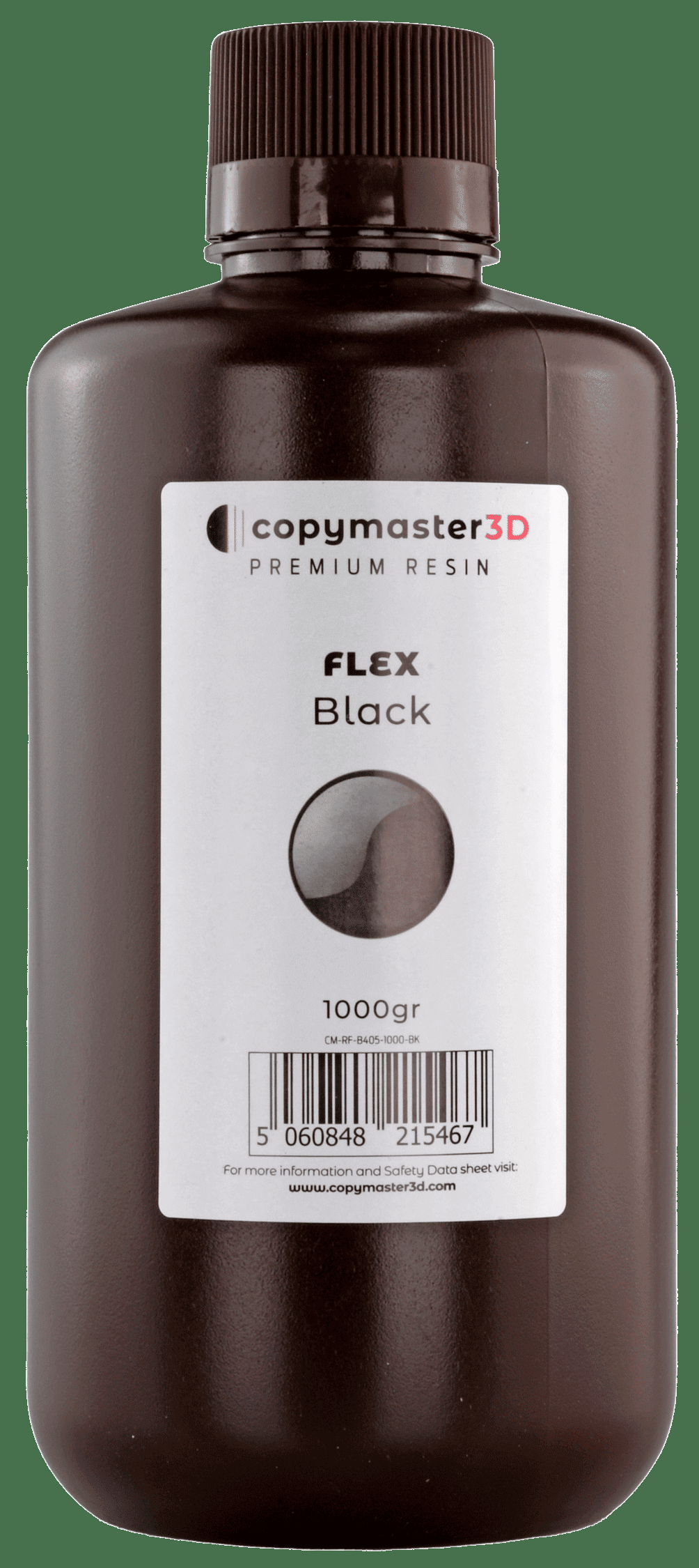 Copymaster3D-Flex-UV-Resin-1000-ml-Black-CM-RF-B405-1000-BK-27575